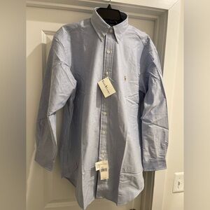 NWT Polo Ralph Lauren Yarmouth Dress Shirt Vintage Size 16 - 33 Cotton Oxford